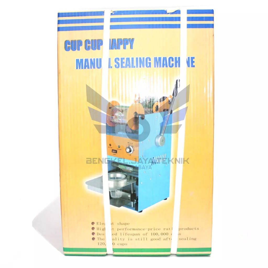 Mesin Cup Sealer Manual Ukuran All Size / Mesin Penyegel Gelas Plastik