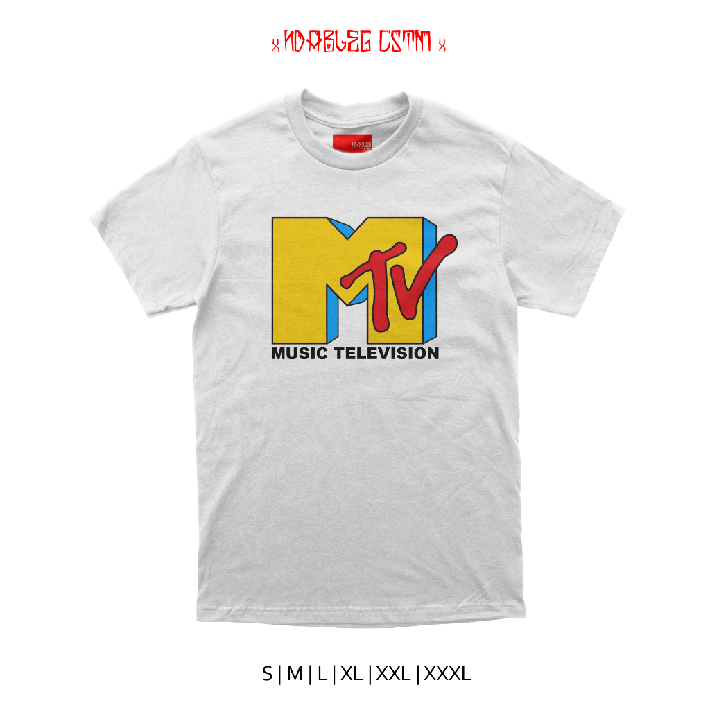 kaos mtv music television combed 24s Hoodie MTV