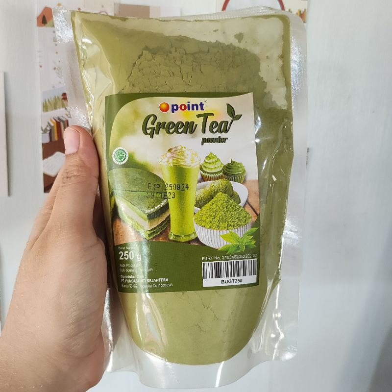 

Bubuk Minuman Rasa Green Tea POINT