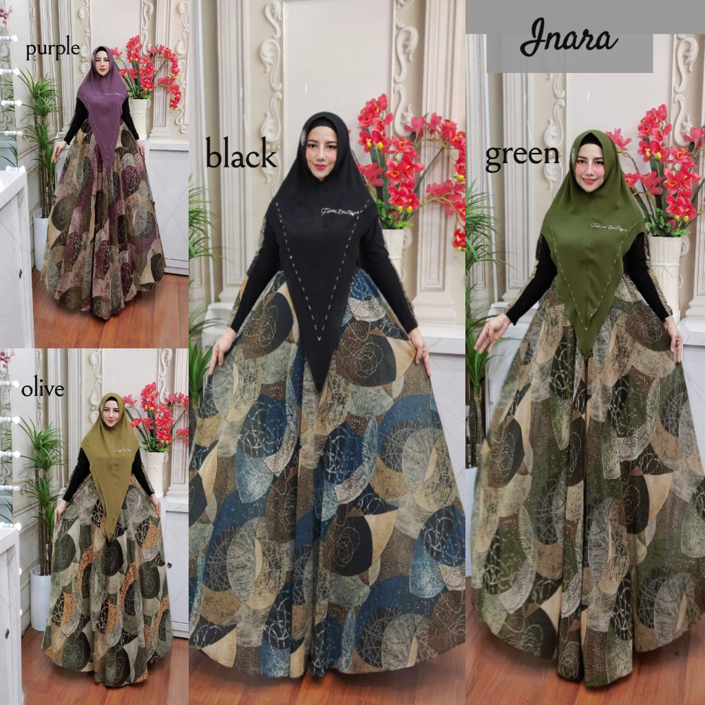 Gamis INARA  Original by FAZZA BOUTIQUE