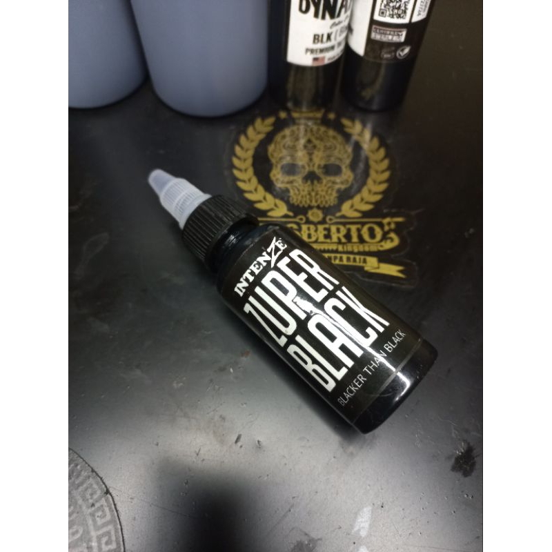 intenze inten intens Super black zuper black tripel black triple black tattoo tatto ink tinta tato t