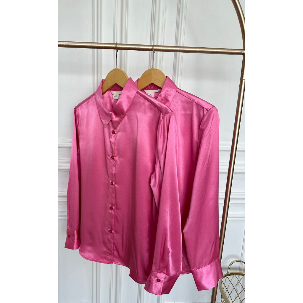 Hm longsleeved silk shirt