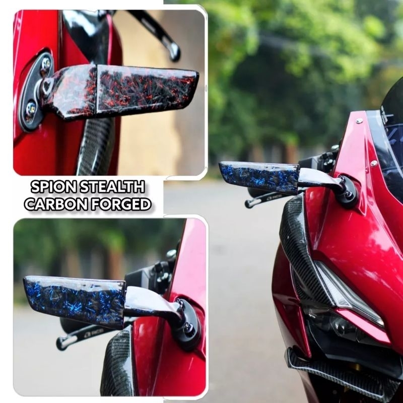 Spion Winglet CARBON KEVLAR Model Rizoma For ZX25/Ninja250Fi Dll