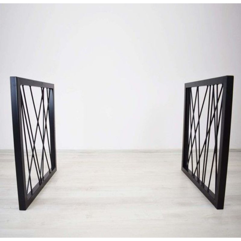 Kaki meja besi hollow minimalis kaki meja cafe/meja makan