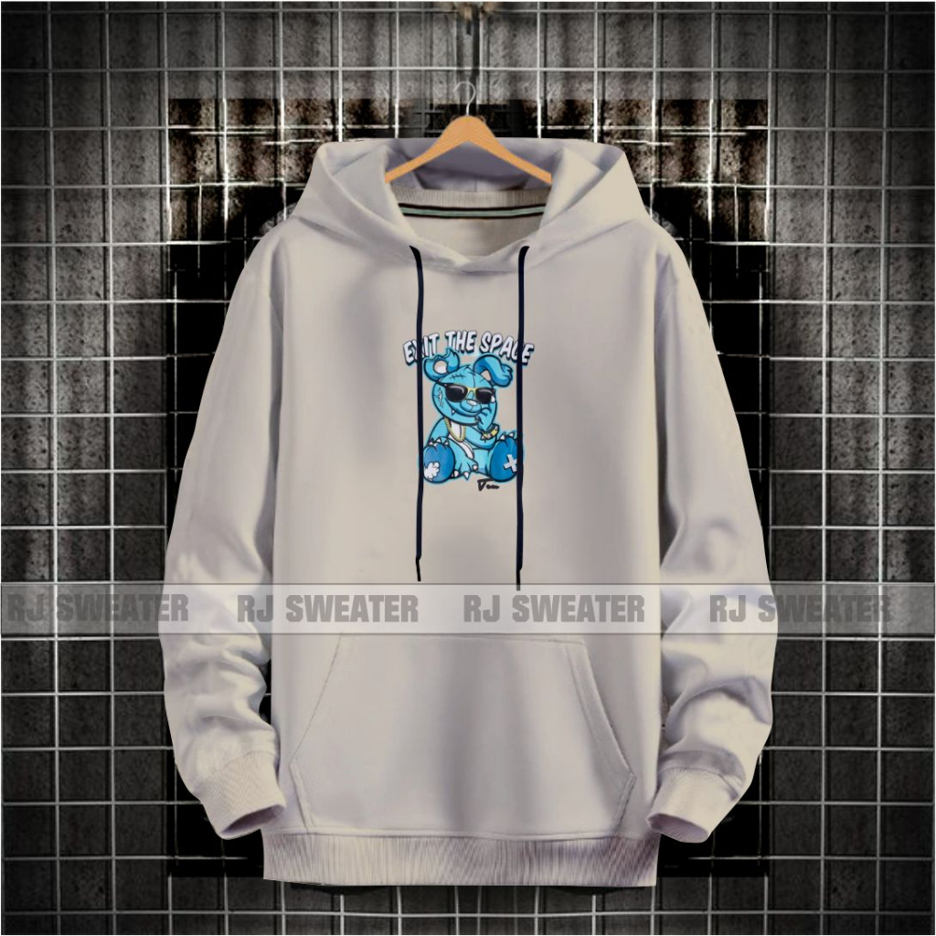 Sweater hoodie pria wanita motif THE RABBITS / Hoodie kekinian trend terbaru