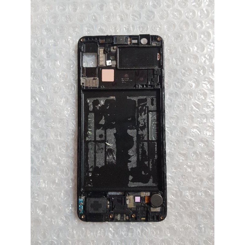Frame dudukan tatakam lcd samsung A7 2018 A750 original copotan