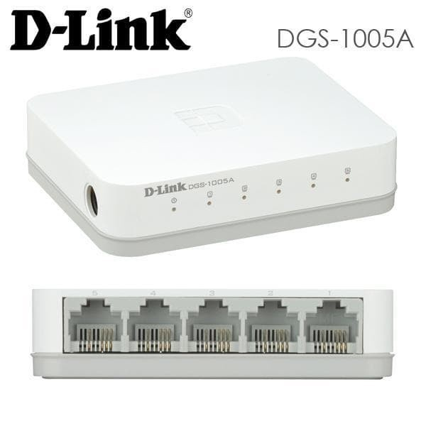 D-LINK DGS-1005A SWITCH HUB GIGABIT 5-PORT DLINK DGS1005A 5 PORT