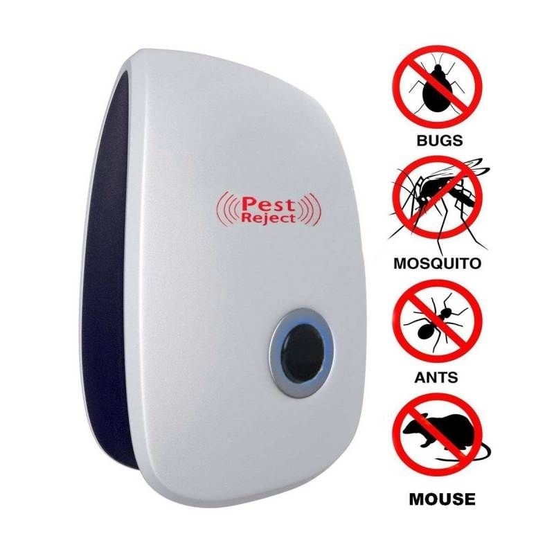 Pest Reject Alat Pengusir Serangga Tikus Kecoa Nyamuk Lalat Dengan Sensor Ultrasonik / Alat Pembasmi Serangga / Alat Mengusir Nyamuk Lalat / Pest Reject Repeller / Alat Pembasmi Hama / Alat Anti Serangga / Alat Anti Nyamuk Lalat / Alat Anti Kecoa