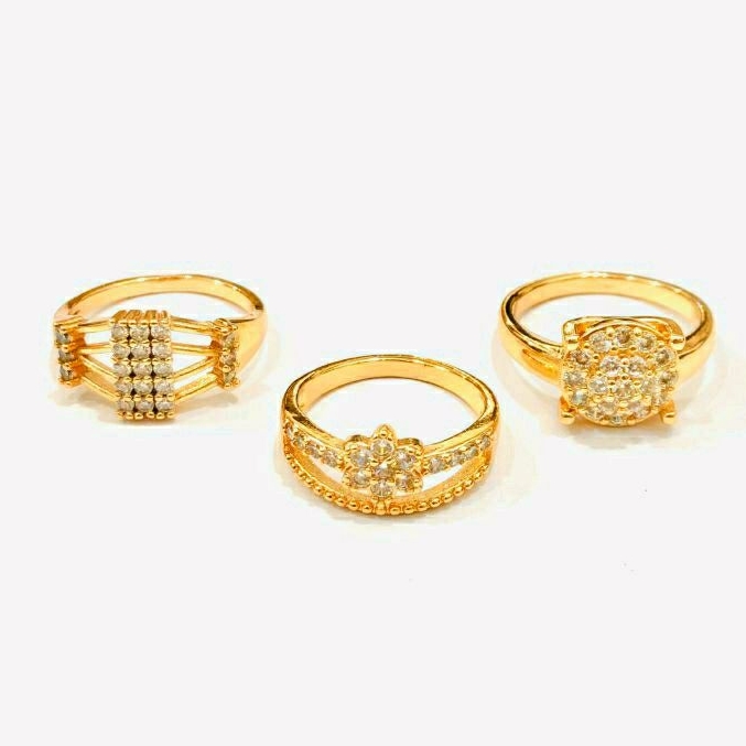 Cincin random xuping wanita premium grosir