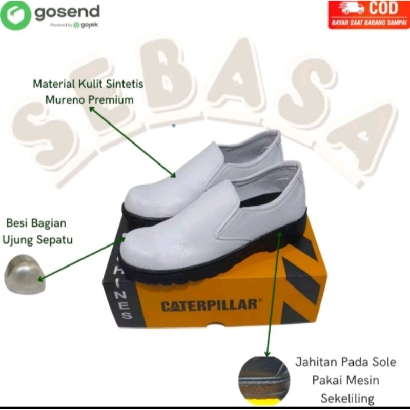 sepatu safety cat tali sepatu safety king sepatu kerja