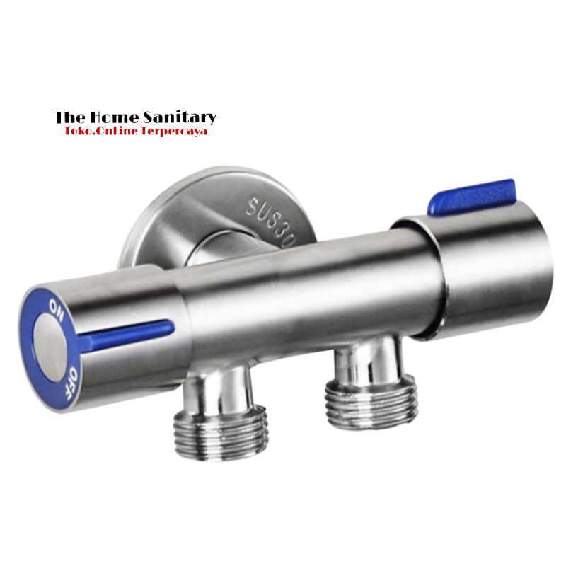 Kran cabang 2/Stop kran cabang 2 stainless