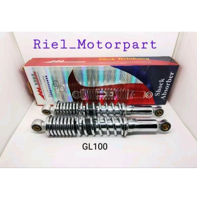 Shock Belakang (KW) GL 100 / GL100 shockbreaker shok sok KAWA