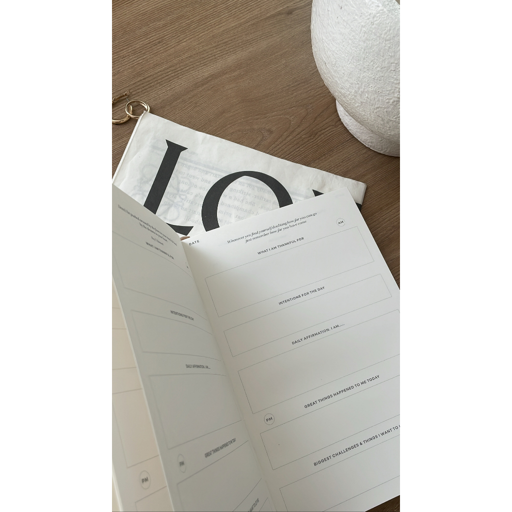 

Gratitude Journal Vegan Leather A5