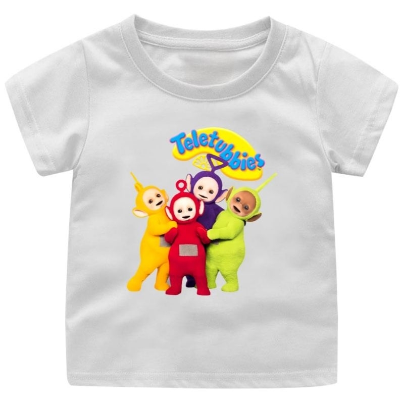 Baju kaos Anak usia 1-12Tahun Gambar TELETUBIES