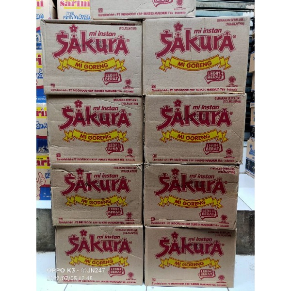 

1 Dus Mie Goreng Sakura 40 Pcs 60 Gr