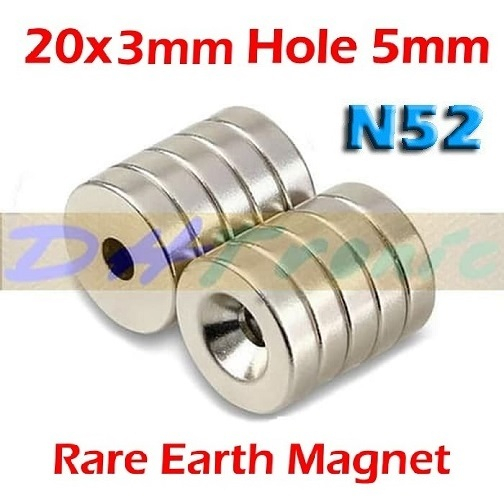 Magnet RING 20x3-L5 N52 Strong Magnet Neodymium Cincin High Grade