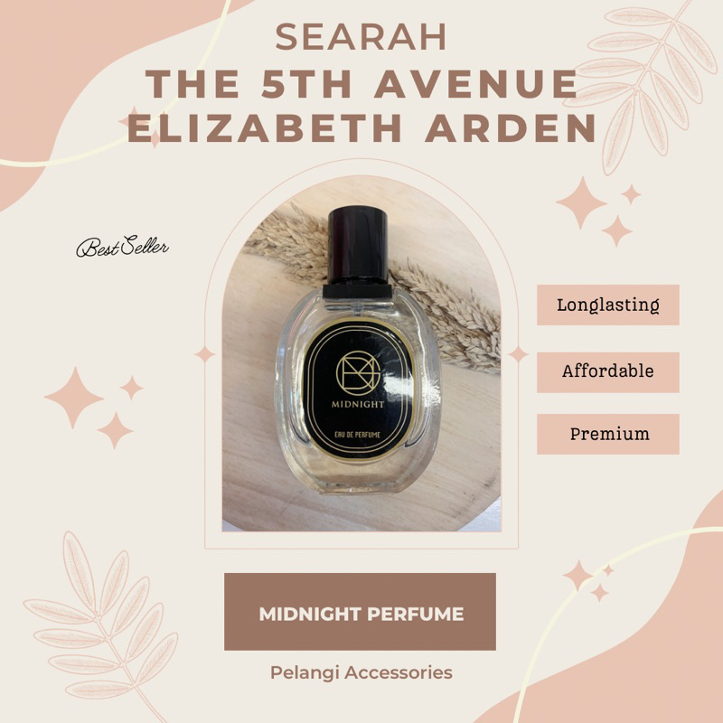 PARFUM MIDNIGHT - ELIZABETH ARDEN 5TH AVENUE