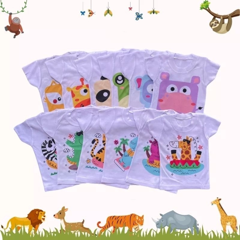 KAOS OBLONG ANAK / KAOS OBLONG ANAK MOTIF RANDOM