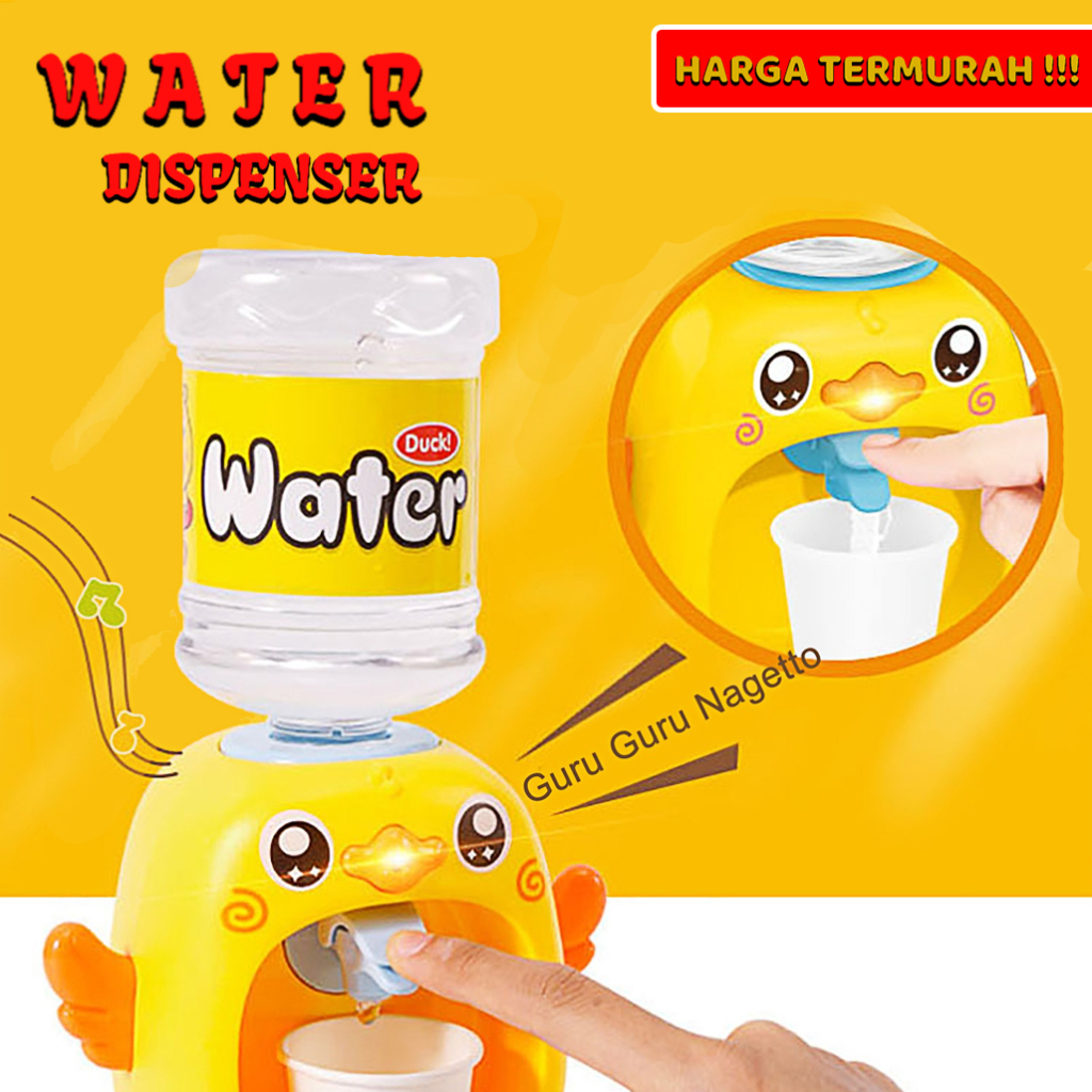 Mainan Dispenser Anak Karakter /Dispenser Galon Minum Anak/Dispenser Portable Anak YK2