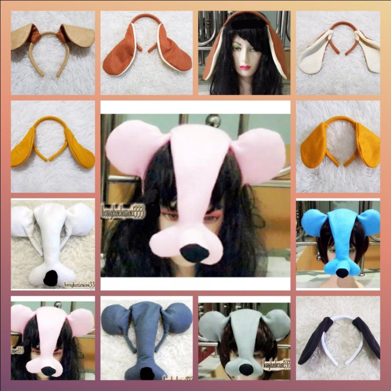 Bando Kostum Dalmatian Snoopy Snopy Paw Patrol Puppies Anjing Dog Doggy Cosplay Party Ultah Kids Hal