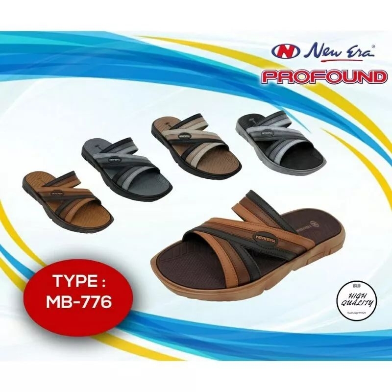 Sandal karet pria murah sandal profound new era selop