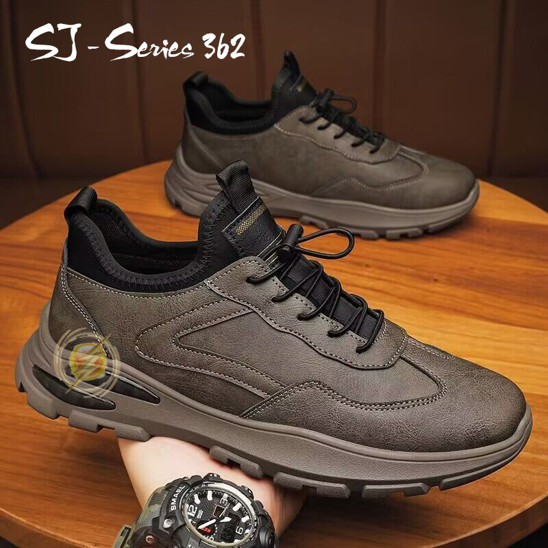 [JWALK] Sepatu Sneakers Casual Trendy Pria Buat Acara Kuliah atau Nongkrong Kualitas Import Premium - 362