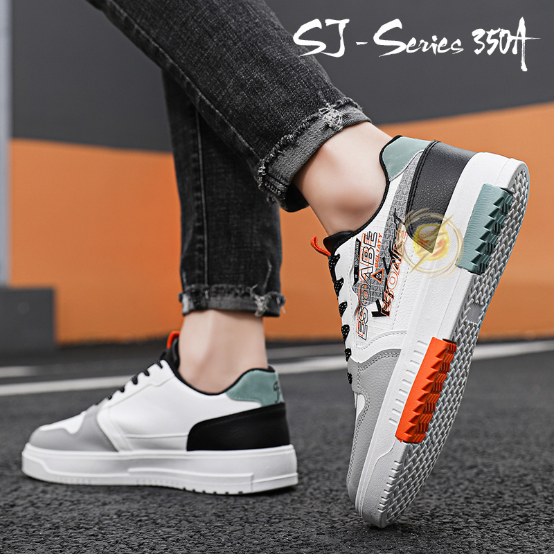 [JWALK] Sepatu Sneakers Pria Nyaman dan Keren Buat Hangout dan Kuliah Kualitas Import Premium -350A