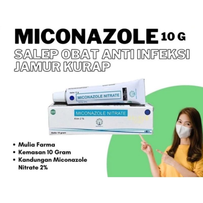 Miconazole 10gr Salep anti jamur