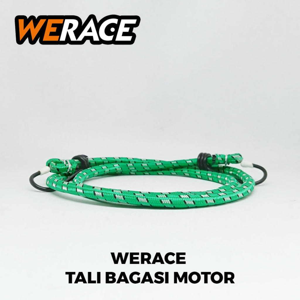 [WERACE] TALI BAGASI MOTOR ELASTIS TALI BAGASI JOK MOTOR DAN SEPEDA PANJANG 1 METER 100CM