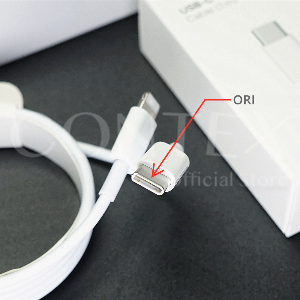 Kabel USB-C Tipe C Type-C to Lightning Charger iPhon Cable data Fast charging 20W ORi