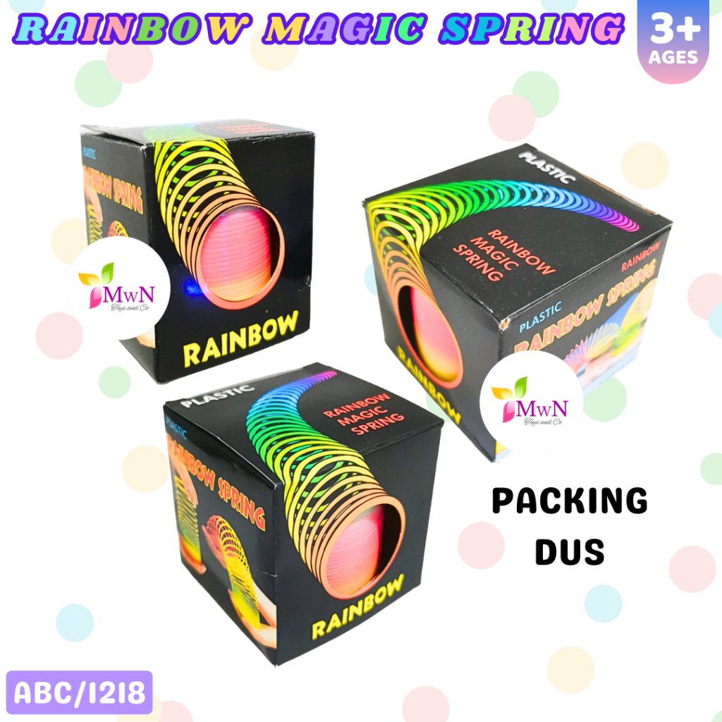 MWN Mainan Rainbow Magic Spring No.1218