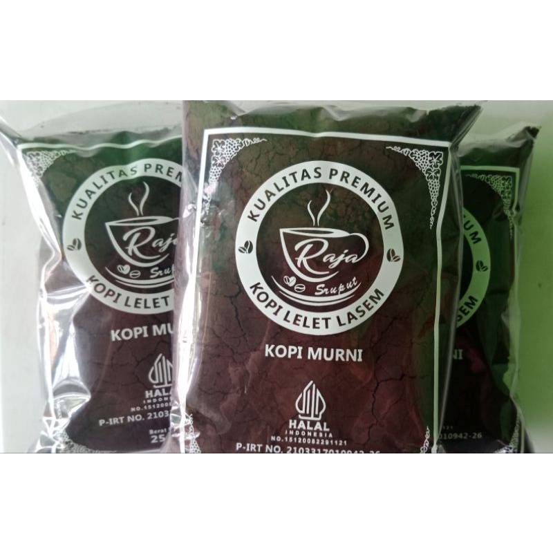 READY STOCK | KOPI LELET KHAS LASEM ASLI CAP RAJA - 225 GR | ORIGINAL PRODUCT