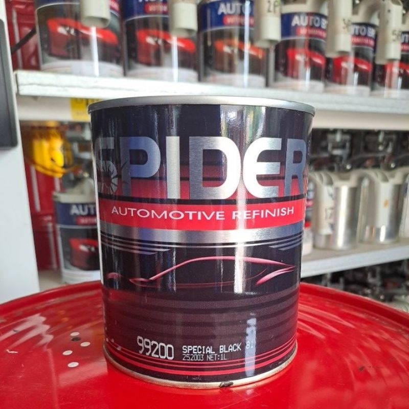 Spider Black 81 hitam pekat NC