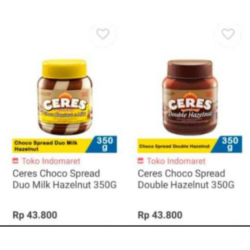 

Selai Ceres Milk hazelnut