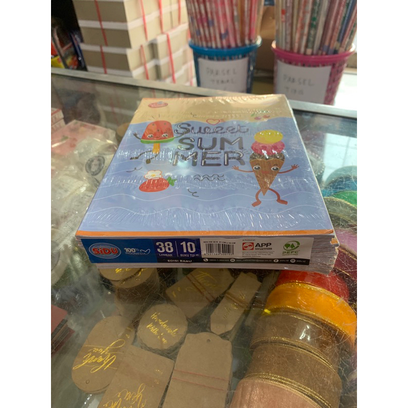 

Buku Tulis Sinar Dunia 38/58/78/100 lembar
