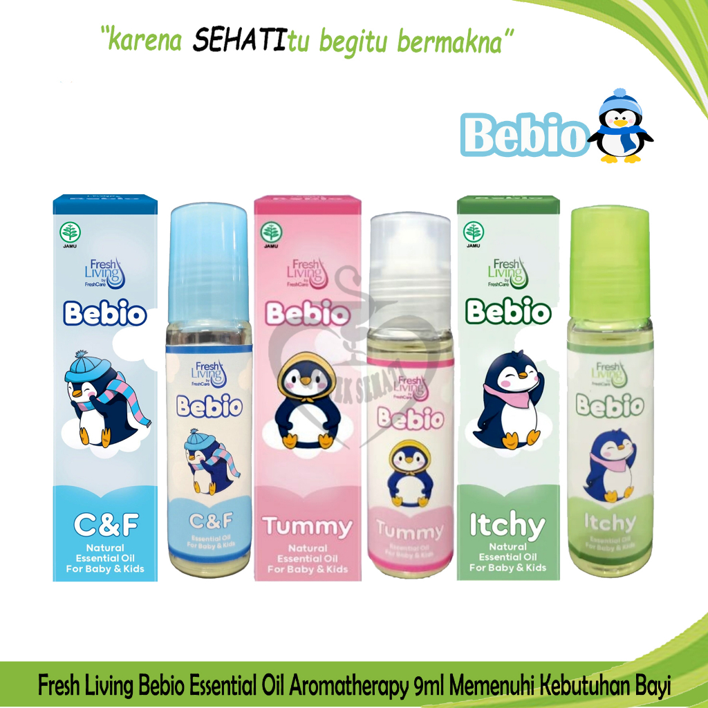 Freshliving Bebio Tummy Essential Oil Baby Minyak Aromatherapy