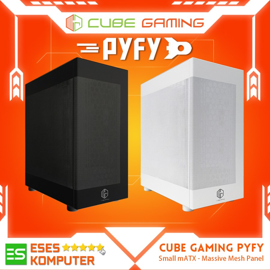 Case CUBE GAMING PYFY MESH | SMALL MATX | GOOD AIRFLOW