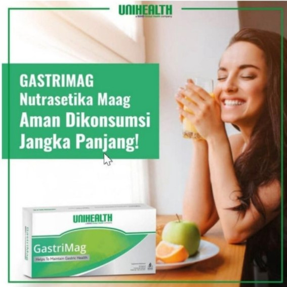 GASTRIMAG KAPSUL Unihealth Bantu Kurangi Risiko Maag Kambuh