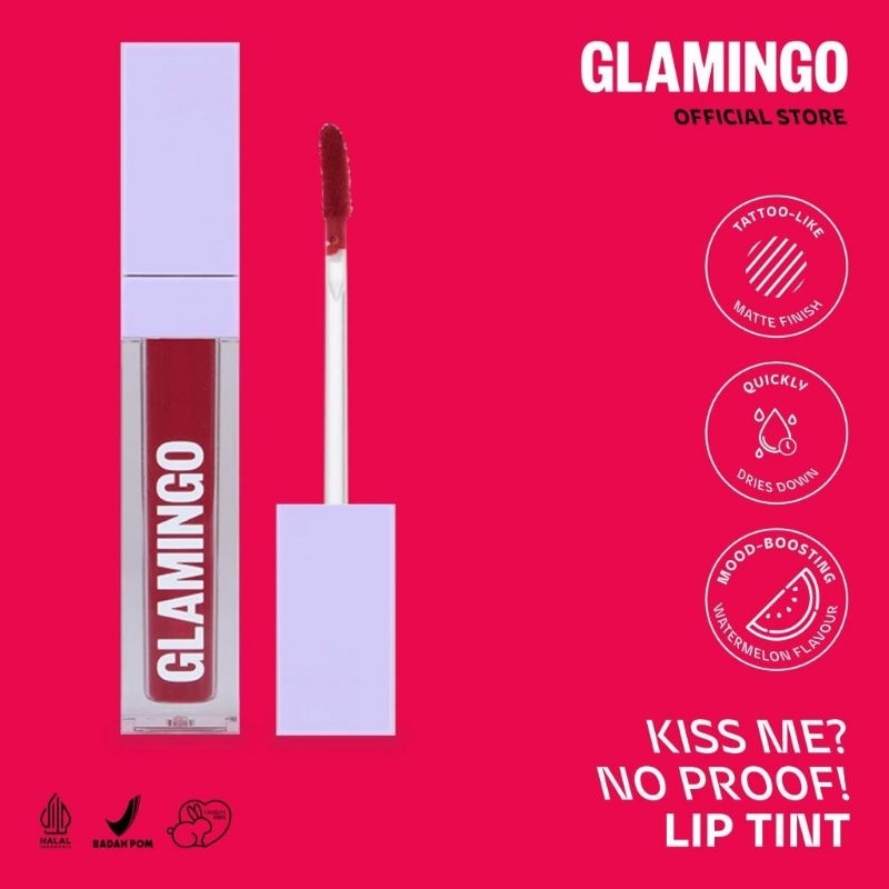 GLAMINGO Kiss Me? No Proof! Lip Tint