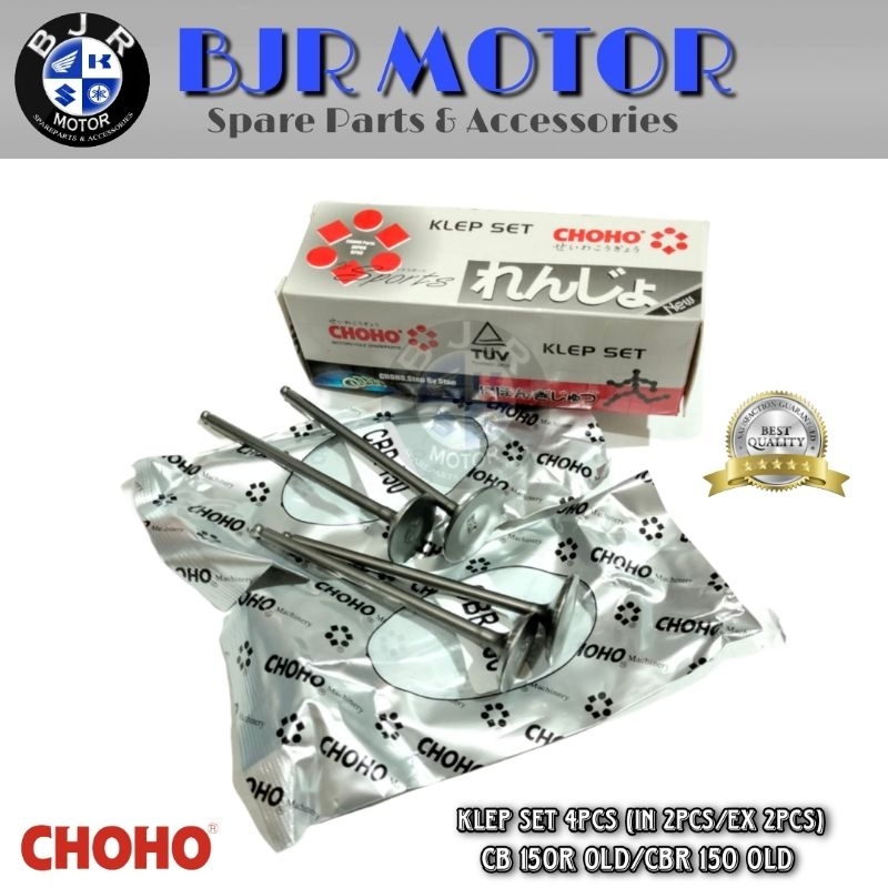 KLEP SET CB150R OLD/CBR150 OLD CHOHO HIGH QUALITY