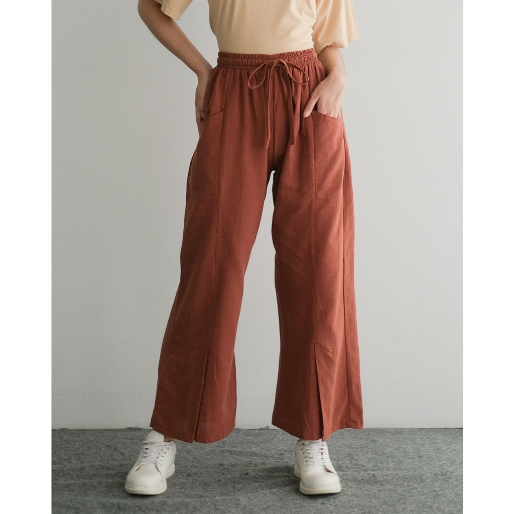 Myrubylicious KIKO CULLOTE KODE BN 2675 | PANTS | CULLOTE | CELANA WANITA | CELANA PANJANG WANITA | CELANA CULLOTE | CELANA LINEN