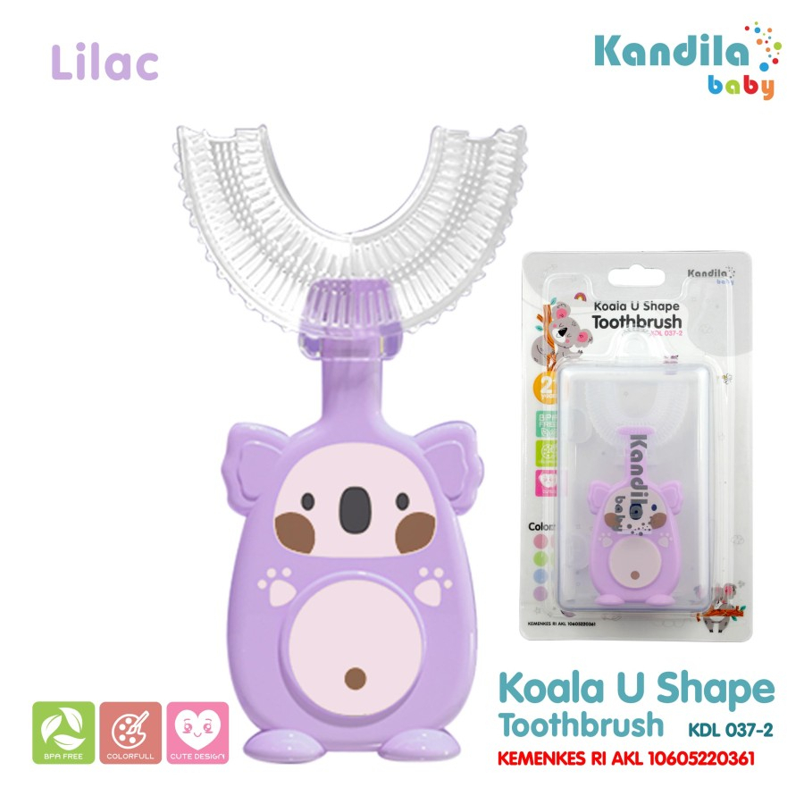 Sikat Gigi Bayi Anak KANDILA Baby Koala U Shape Toothbrush / KDL 037-2