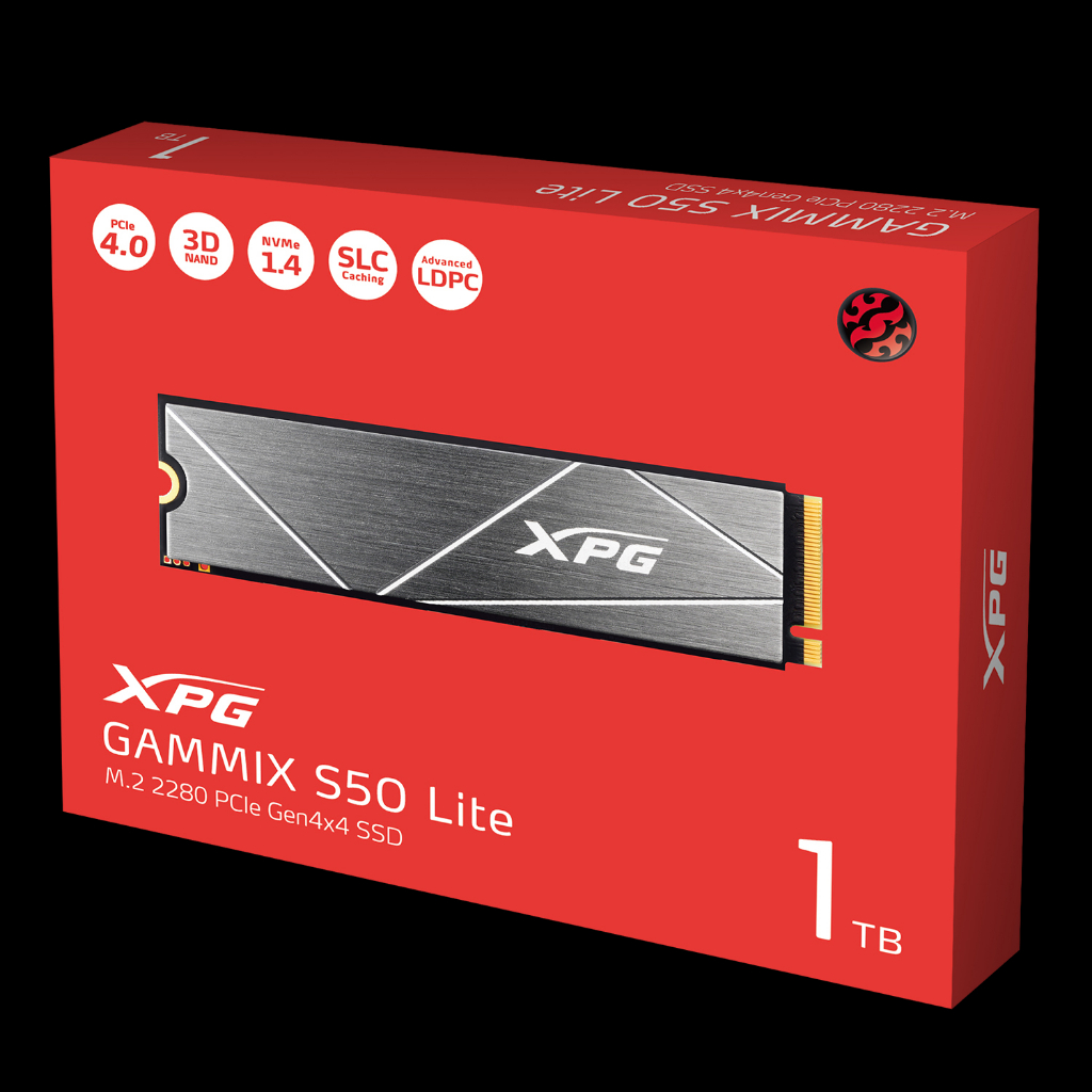 SSD ADATA XPG GAMMIX S50 Lite PCIe Gen4x4 M.2 2280 | ITECHBALI