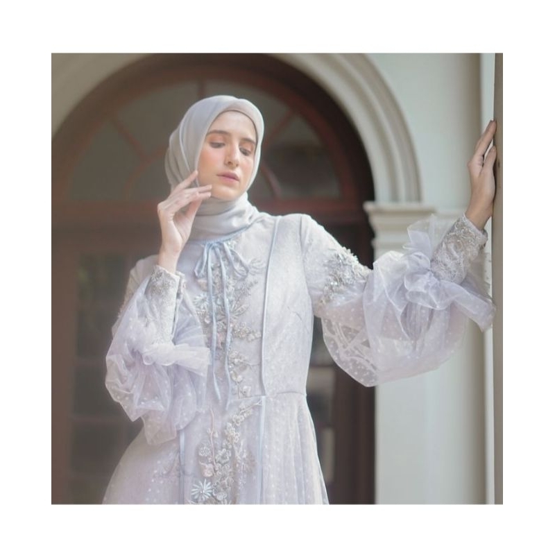 Dress Pesta diLuxury Zainab Gaun Pesta Muslim Mewah By Luxurycouture