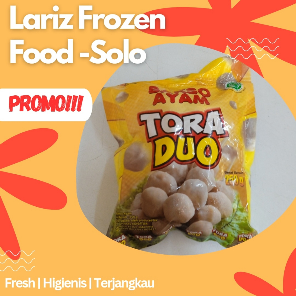 

Tora Duo Bakso Ayam 250 Gram