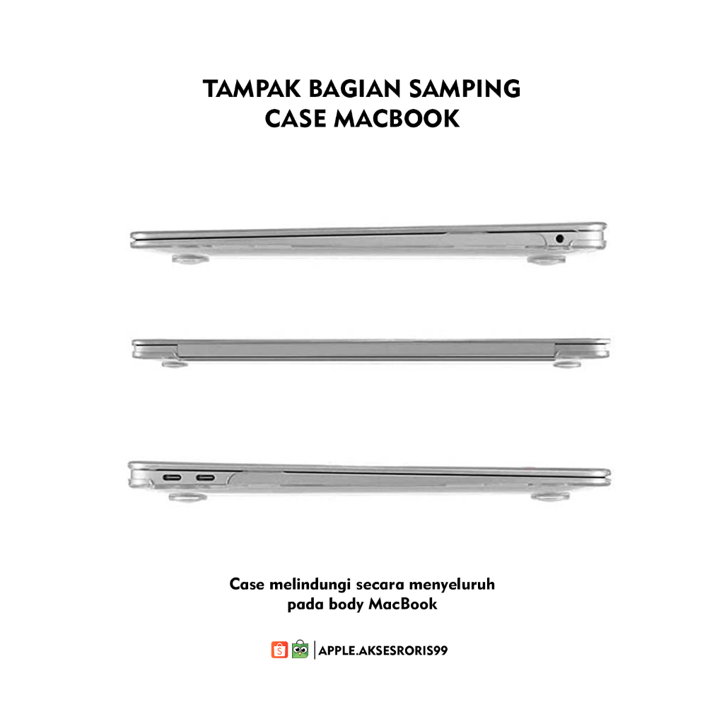 Case Macbook Pro 13 Inch M1 &amp; 2020 MBP Casing [ A2289 A2251 A2338 ]