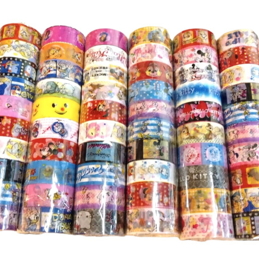 

Selotip Mini Motif Karakter (isi 10)