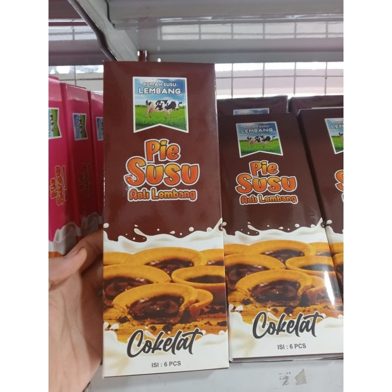 

pie susu lembang rasa coklat