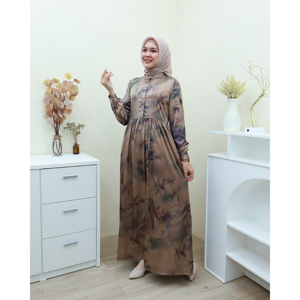 LAIKA Dress Pakaian Wanita -Terbaru by Hijab Mamah icis