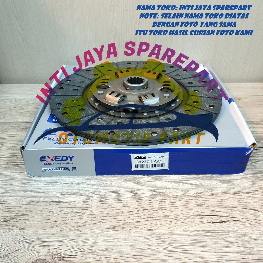 PIRODO PLAT KOPLING KAMPAS KOPLING HT125 HT 125 HT130 HT 130 EXEDY